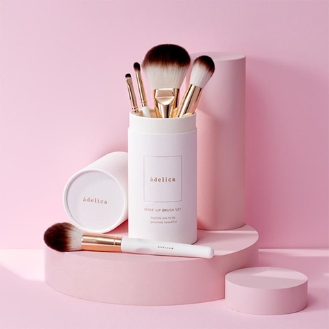 Bộ cọ trang điểm Atomy Hàn Quốc Atomy Adelica Makeup Brush Set