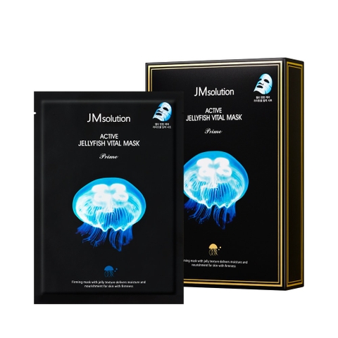 Mặt nạ sứa biển giải độc - dưỡng ẩm sâu - săn chắc da - Active Jellyfish Vital Mask Prime - 액티브 젤리피쉬 바이탈 마스크 프라임 (10 cái)