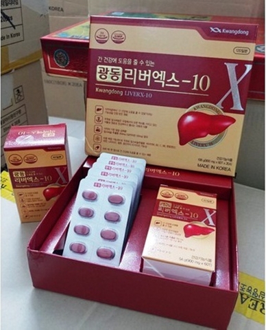 Thuốc bổ gan Kwangdong Liver X-10