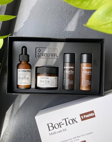 Bộ Dưỡng Cải Thiện Nếp Nhăn Giúp Da Căng Bóng Medi-Peel Bor-Tox 5 Peptide Multi Care Kit