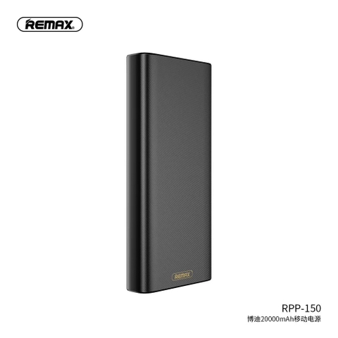 Pin dự phòng sạc nhanh Remax Bodi Series RPP-150 20000 mah 2xUSB 2.1A