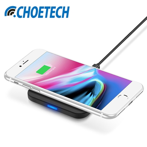 Đế sạc không dây CHOETECH T511 5W cho iPhone 8 X Samsung S6 S7 S8 hotsale Amazon