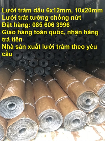Sản xuất Lưới tô tường, lưới trát tường, lưới đổ sàn chống nứt