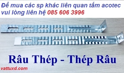 Báo giá thép râu xây tường giá rẻ