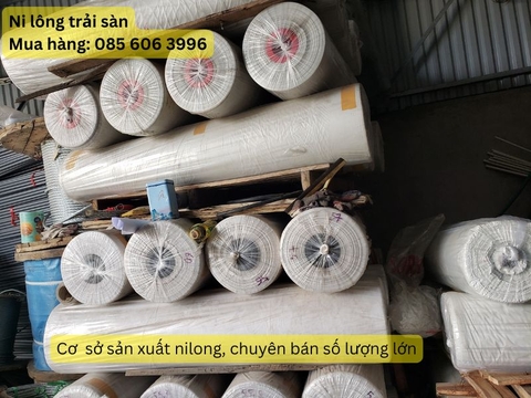 ni lông lót sàn đổ bê tông