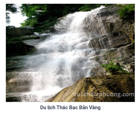 Thác Bạc - Thác đẹp tại khu vực Ba Bể