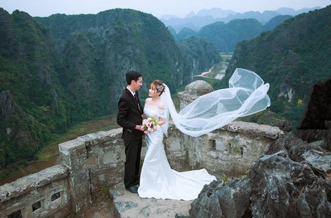 Chụp ảnh cưới ở Ninh Bình có cảnh đẹp gì? Tham khảo album prewedding: cặp Trung - Quyên