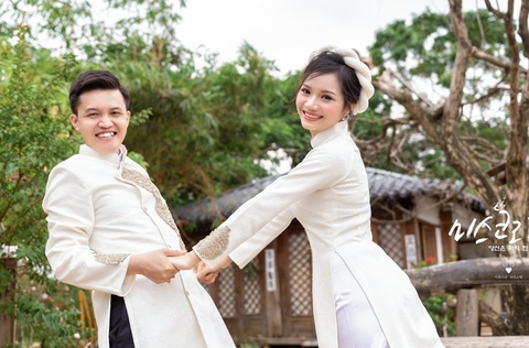 Chụp ảnh cưới mùa thu Hà Nội 2020-2021: bộ ảnh đẹp của cặp đôi Đức - Huyền