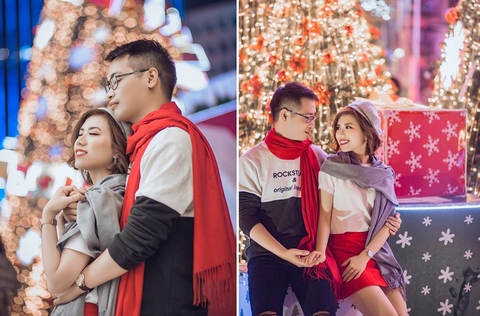 Chụp ảnh cưới mùa Giáng sinh “mùa Đông không lạnh”: cặp Lộc - Phượng