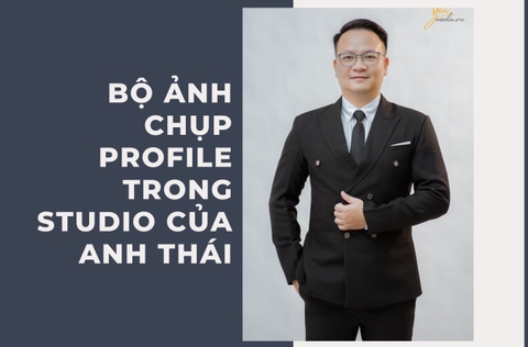 Bộ ảnh chụp profile trong studio của anh Thái