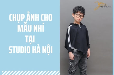 Chụp ảnh cho mẫu nhí tại studio hà nội