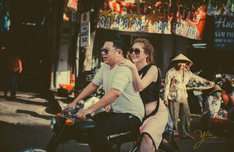 Chụp ảnh cưới tự nhiên street style độc đáo