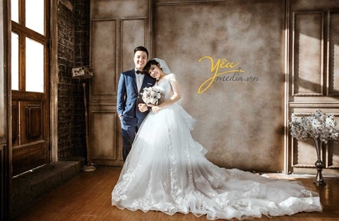 Album ảnh cưới đẹp tại phim trường Smiley Ville: Phong Lê - Ngọc Ánh