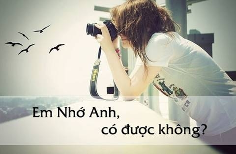 Em nhớ em, nhớ anh, nhớ chúng mình của những ngày tháng bên nhau