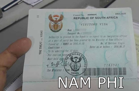 Để đi Nam Phi thì cần chuẩn bị chụp ảnh chân dung visa như thế nào