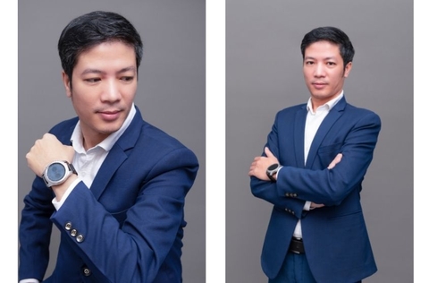Ảnh chụp chân dung nghề nghiệp ngân hàng của anh Triệu Minh