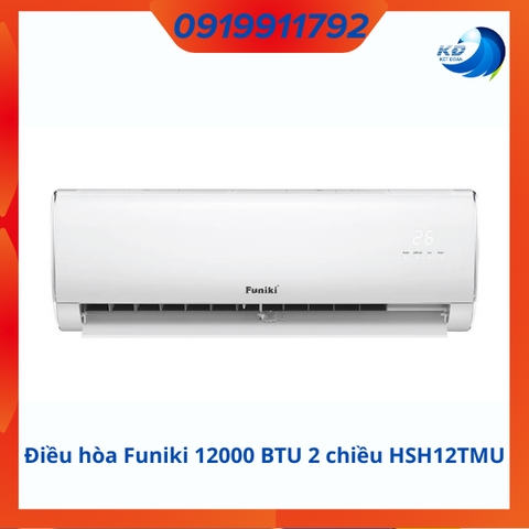 Điều hòa 2 chiều Funiki 12.000BTU HSH12TMU | Chính Hãng Funiki | Bảo Hành 24 Tháng