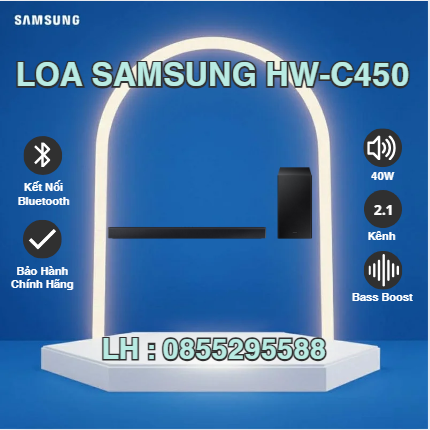 Loa soundbar Samsung HW-C450 | Chính Hãng Samsung | Bảo Hành 12 Tháng