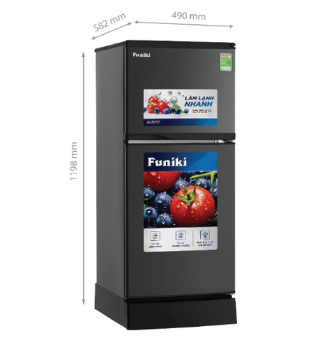 Tủ lạnh Funiki FR-135CD 130 lít | Chính Hãng Funiki | Bảo Hành 36 Tháng
