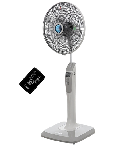 Quạt cây Mitsubishi LV16-RB SF-GY-ghi nhạt | Chính Hãng Mitsubishi | Bảo Hành 12 Tháng