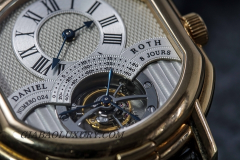 Review đồng hồ Daniel Roth Tourbillon 8 Days