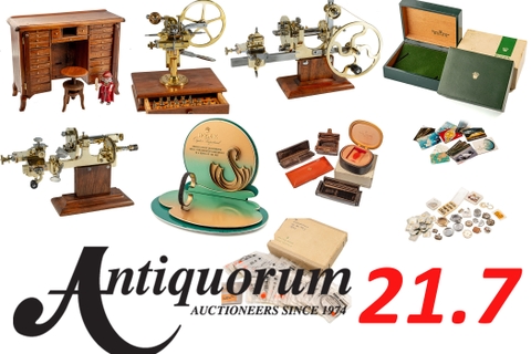 ​​​​​​​Đấu giá Antiquorum 21.7: Đồng hồ đeo tay không phải tất cả