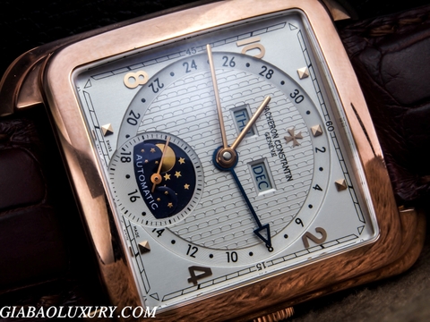 Review đồng hồ Vacheron Constantin Historiques Toledo 1952 Moonphase