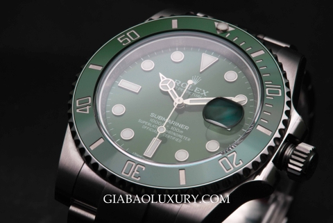 Review đồng hồ Rolex Submariner Date 116610LV - The Hulk