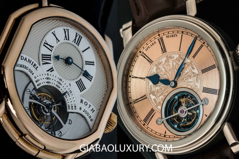 So sánh hai chiếc đồng hồ Speake-Marin Đông Sơn Tourbillon và Daniel Roth Tourbillon 8 Days