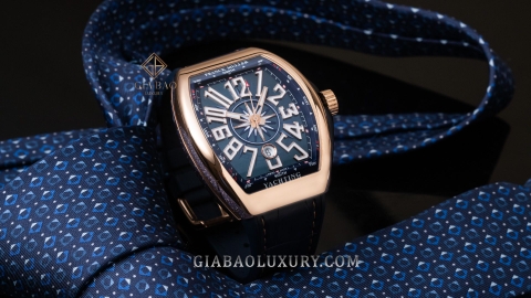 Review đồng hồ Franck Muller Vanguard V 45 SC DT Yachting (5N.BL)