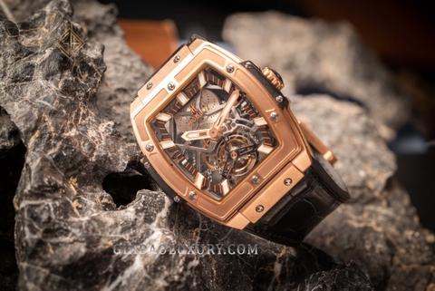 Review đồng hồ Hublot MP-06 vàng hồng