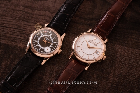 So sánh đồng hồ Patek Philippe Calatrava 5153 và Patek Philippe Calatrava 6000