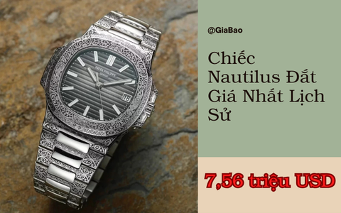 Patek Philippe Ref. 5711/1500A “Children Action” – Chiếc Nautilus Đắt Giá Nhất Lịch Sử Được bán với giá 7,56 triệu USD vì mục đích từ thiện
