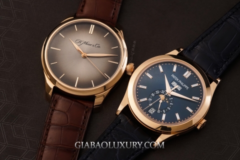 So sánh đồng hồ Patek Philippe Complications 5396 và H. Moser & Cie Endeavour Centre Seconds Automatic