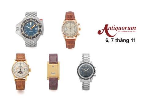 5 Di sản đồng hồ đáng nhớ nhất tại cuộc đấu giá Antiquorum tháng 11