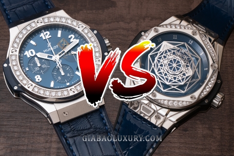 Big Bang Chronograph và Big Bang Sang Bleu: Thể thao hay cá tính?