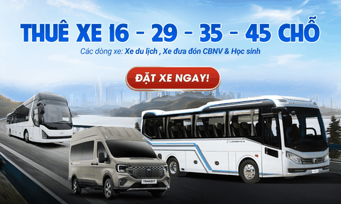 Bảng giá thuê xe du lịch khách Inbound tính theo km