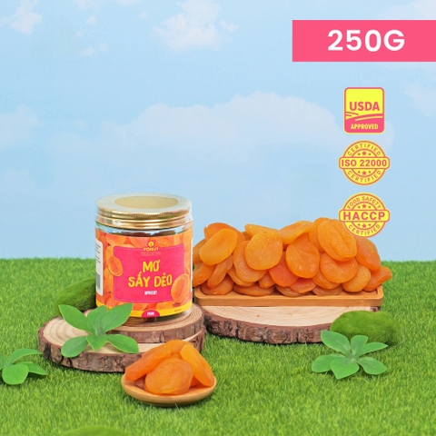 Mơ vàng sấy dẻo ( hũ 250gr )