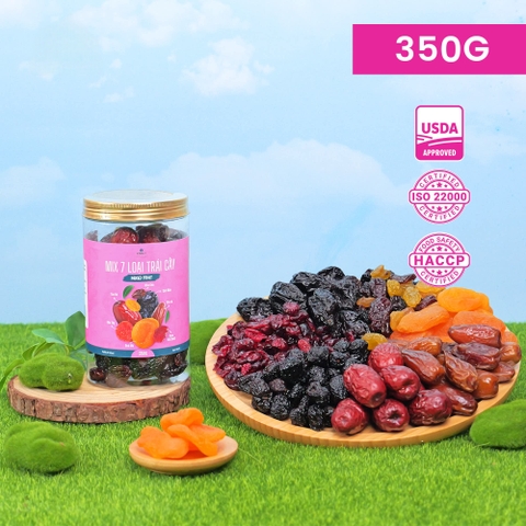 Mixed Fruit 7 loại trái cây sấy ( hũ 350gr )