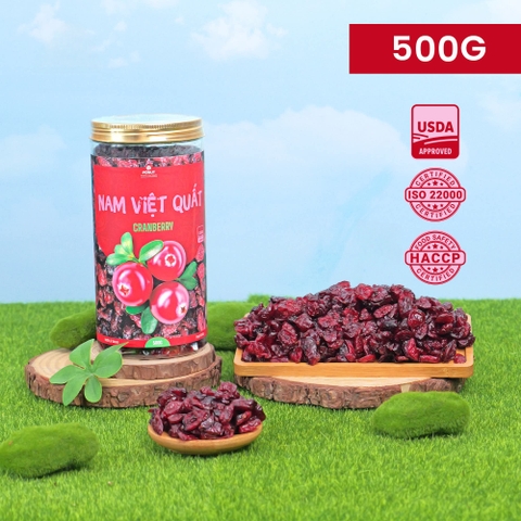 Nam Việt Quất sấy dẻo ( hũ 500gr)
