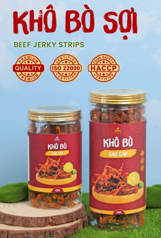 Khô Bò Sợi Hộp 500gr
