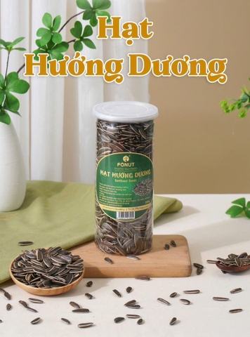 Hạt Hướng Dương Nguyên Vị hộp 350gr