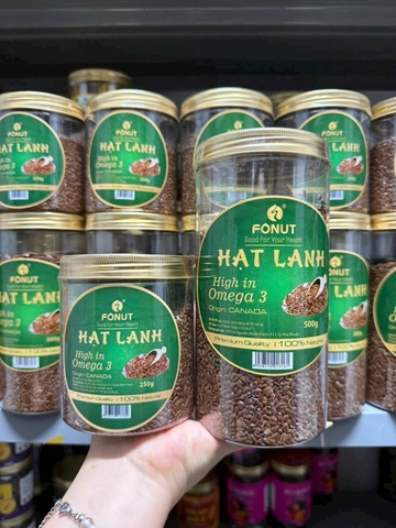 Hạt Lanh Sống hộp 500gr