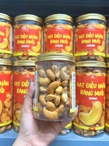 Hạt Điều rang muối tách vỏ Bình Phước ( hũ 250gr )