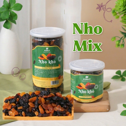 Nho Khô Chile mix ( hũ 500gr )