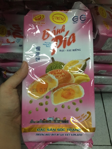 Bánh pía đậu sầu riêng 2 trứng 570G