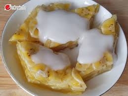 Bánh chuối chấm cốt dừa