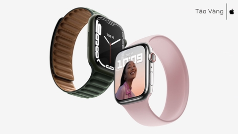 Apple chính thức ra mắt đồng hồ thông minh Apple Watch series 7: màn hình rộng hơn, viền mỏng hơn