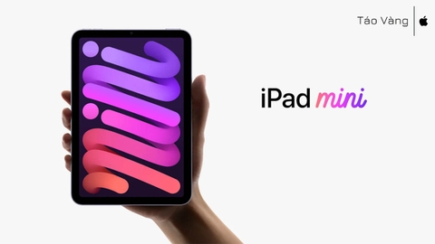 Apple chính thức ra mắt iPad mini 5G với thiết kế nhỏ gọn, chip A15 Bionic, camera đơn