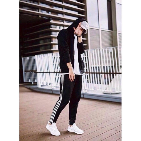 Quần dài thun Das 3-stripes